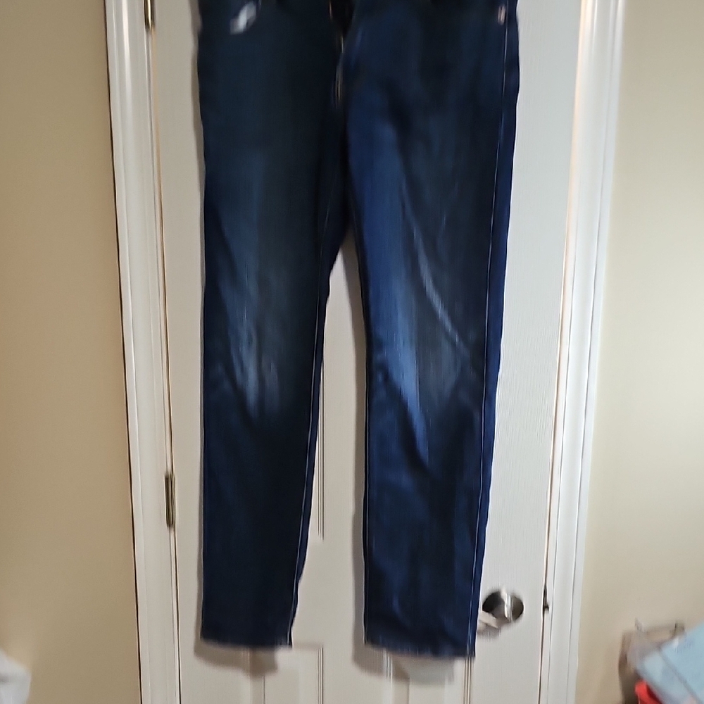 Lucky Brand 32 X 32 Men's Blue Jeans (221 Straight Leg)